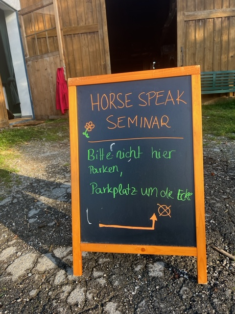 Horse Speak Seminar in München